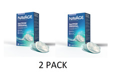 2 PACK Navage Nasal System Original Saltpods 30 pods Brand New Sealed Salt Pods