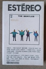 Cassette The Beatles Help Soundtrack Brazilian pressing Rock 1965