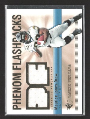 2007 Upper Deck SP Rookie Threads Phenom Flashbacks Maurice Jones-Drew #PHF-MJ