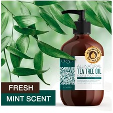 Refreshing Tea Tree Body Wash - Sulfate Free - 16oz