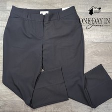 Liz Claiborne Petite Audra Curvy Trouser Pants Size 12PS