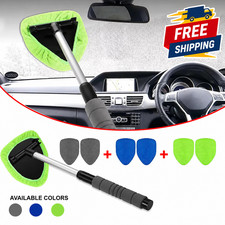 Windshield Cleaning Tool Kit Car Window Glass Wiper Cleaner Brush set Extendable