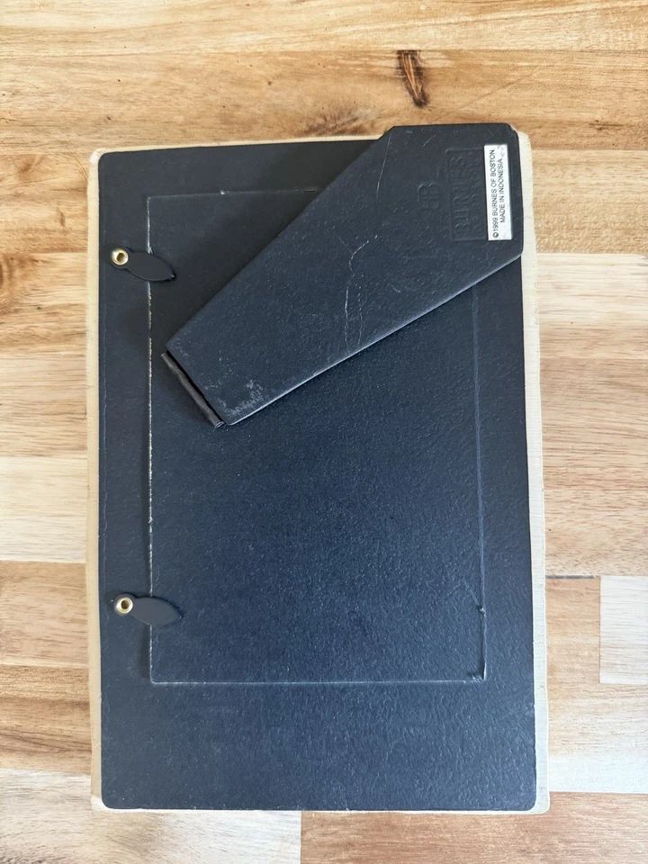 1999 Burnes of Boston 4 英寸 x 6 英寸彩绘陶瓷相框 - 黄色花朵 — 第 2/3 张图片