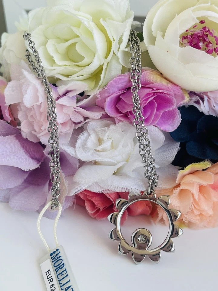 Collana Morellato Sole ☀️ Con castone E Diamantino - Immagine 4 di 4