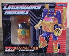 Newage Legendary Heroes H65Y Cannonball - Turbo Warrior figure