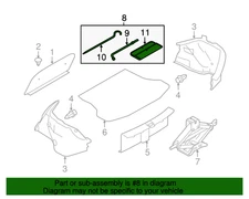 New Genuine Nissan Tool Set-Stndrd OE 995013BA0A