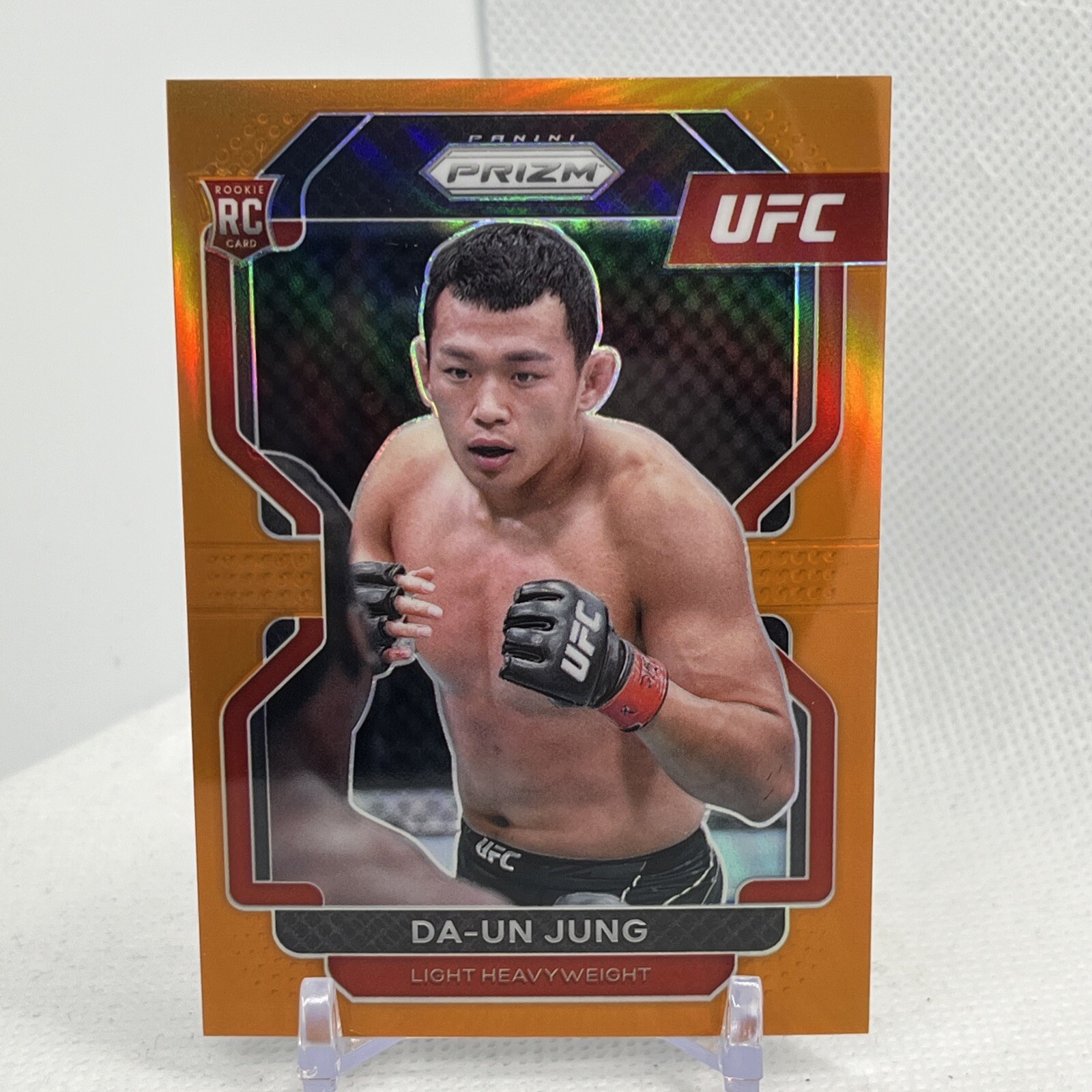 2022 Prizm UFC Orange #151 Da-un Jung - Light Heavyweight /99