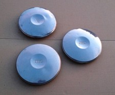 3 copricerchi cromati Audi d'epoca / per ? Audi 80 B1 50 100 ? (Z83)