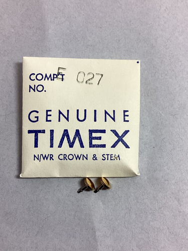 Vintage Timex Crown & Stem, Fancy Crystal New Old Stock - Picture 40 of 98