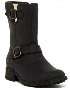 ugg chaney black leather