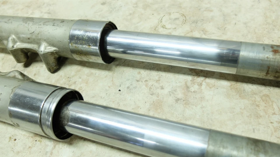 66 Honda CL 160 CL160 Scrambler front forks fork tubes shocks right left - Image 4 of 4
