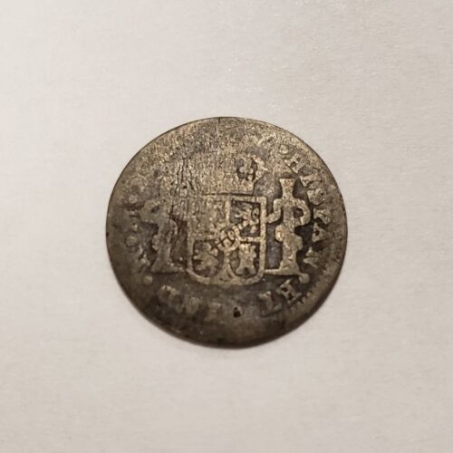 1790 Mo FM Mexico 1/2 Real - KM-70 - SKU-F8824 - Picture 2 of 4