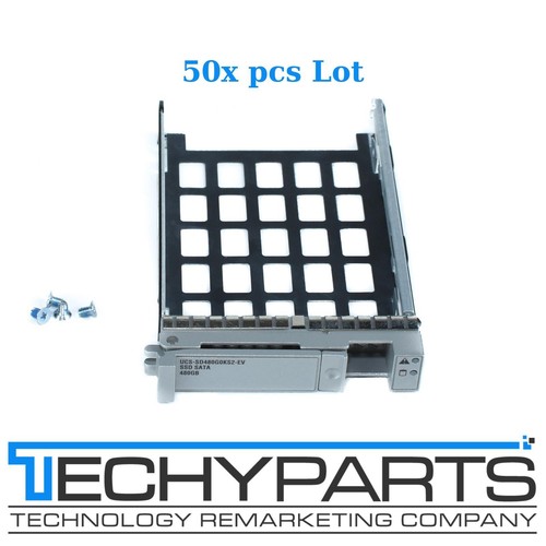 Lot of 50x Cisco 2.5" SFF Hard Drive Tray Caddy for UCS C220 C240 C460 M2 M3 M4 - 第 1/5 張圖片