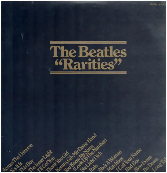 The Beatles Rarities + INSERT JAPAN NEAR MINT Odeon Records Vinyl