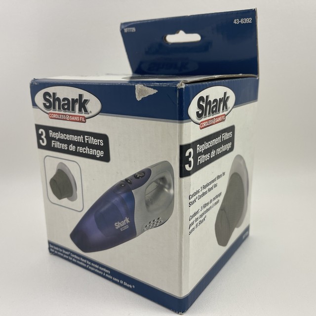 Shark Cordless VAC 3 Replacement Filters Xf7729 for sale online eBay