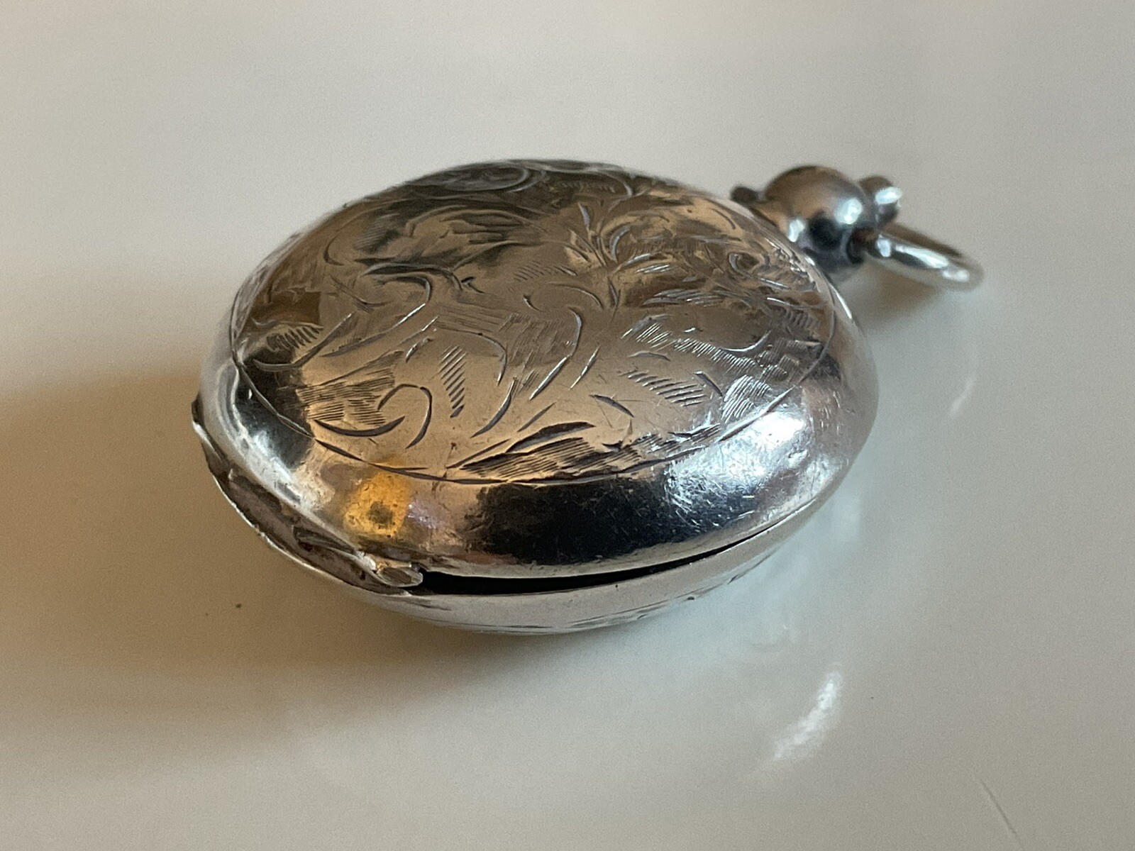 Super Edwardian Solid Silver Sovereign Case Hallmarked Birmingham 1911