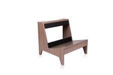Gator Frameworks Elite Series Small Wooden Combo Guitar Amp Stand in Driftwoo...