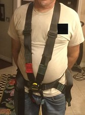 Schroth body type safety harness 900-US-07301 HMMWV gunner restraint used 