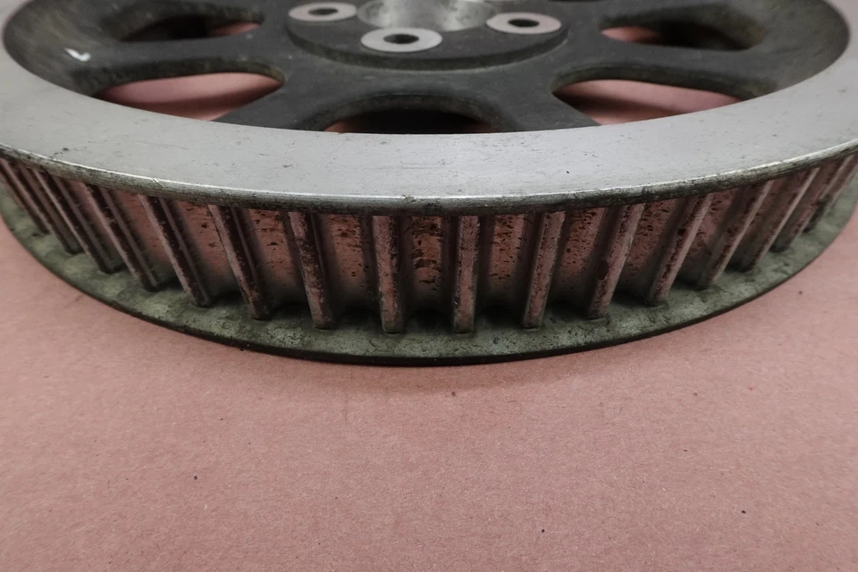 2000 - 2006 Harley Davidson Heritage Softail FLSTCI Rear Drive Belt Sproket - Image 2 of 4