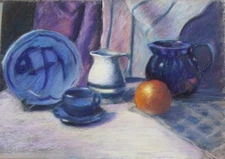 Still Life Pastel Painting