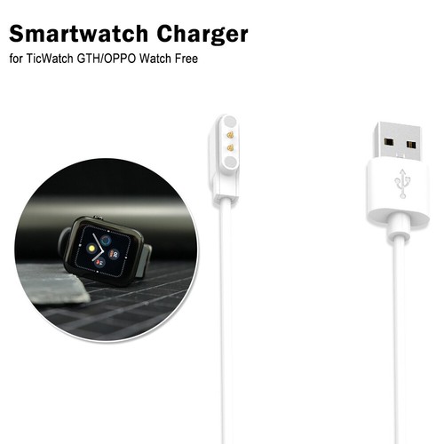 Smartwatch Charger Cable for TicWatch GTH/OPPO Watch Free Charging Dock - Photo 8 sur 15