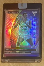 Magic Johnson 2020 Flux Titan Encased / *Sealed* By Panini Silver Prizm 🏀