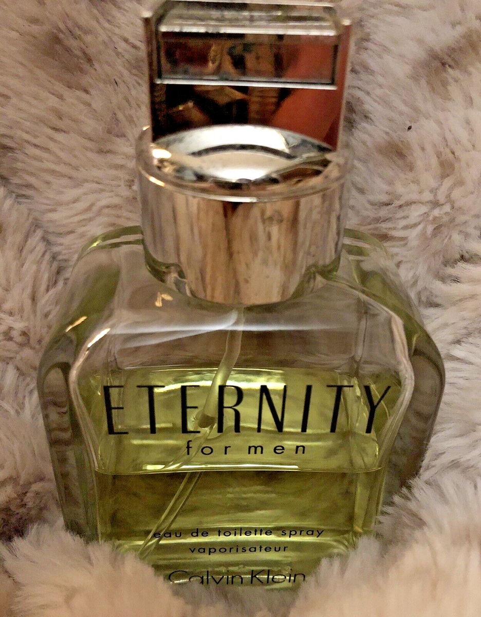 Vintage 1990s Eternity For Men Calvin Klein Cologne Spray OLDER