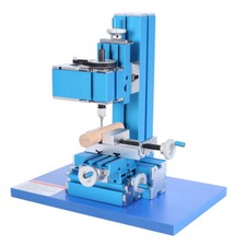 Mini Motorized Lathe Milling Machine Metalworking Woodworking Turning Lathe UK