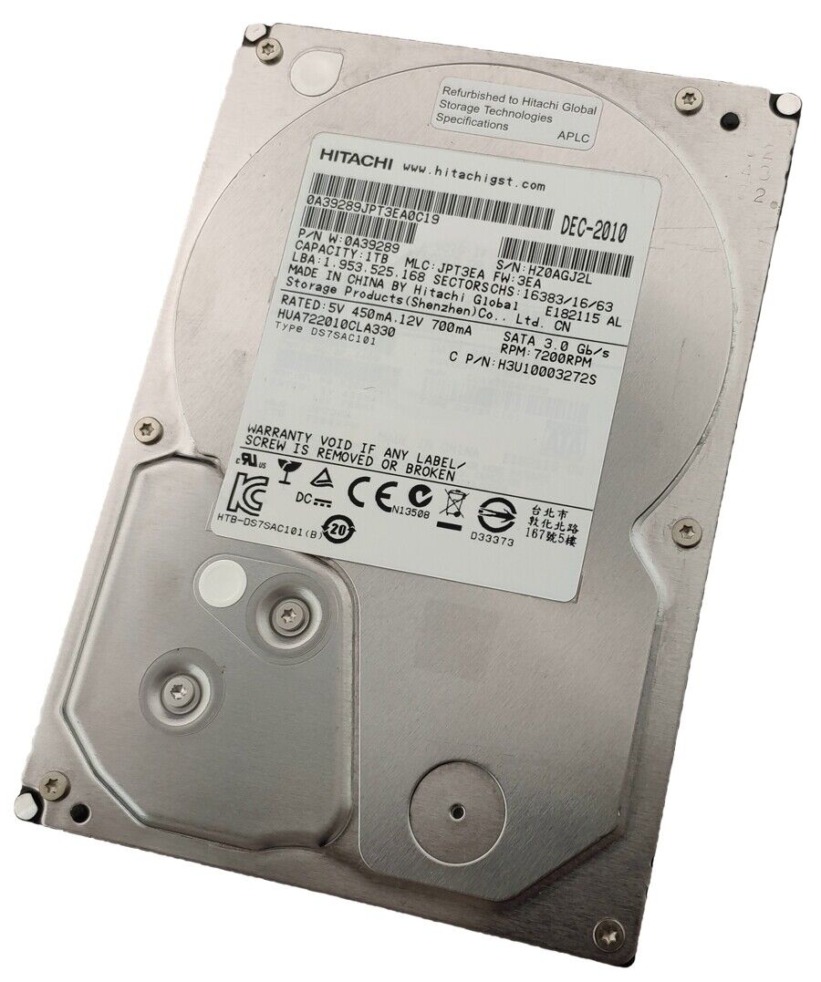 Hitachi Hua722010cla330 1 TB | eBay Hitachi Hua722010cla330 1 TB | eBay