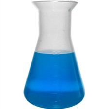 100ml Conical Flask, PP, Molded Graduations, Karter Scientific 252M6 (Single)