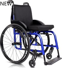 Vive Sports Wheelchair for Adults - Lightweight, Foldable Manual Wheel Chair,NEW