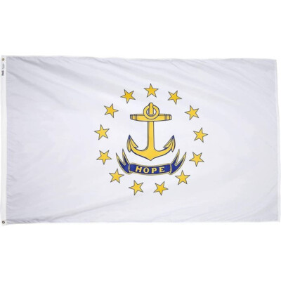 Annin Flagmakers 3 x 5 Feet Rhode Island State Flag (Model 144760)-NEW-FAST SHIP