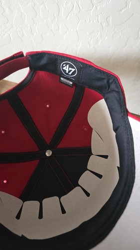 Cappello Berretto '47 Washington Nationals MVP Home Rosso Cinghia Regolabile Nuovo - Foto 6 di 7