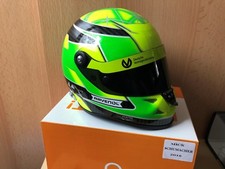 Mick Schumacher 1:2 Helmet Helmet 2018 Schuberth F3 Champion **RARE** 