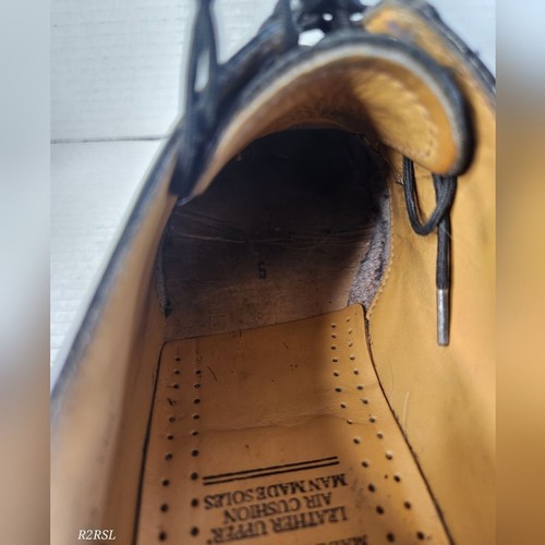 Doc Martens Budapester 3989/34 Hergestellt in England Herren Größe US 5 Schwarz - Bild 5 von 14