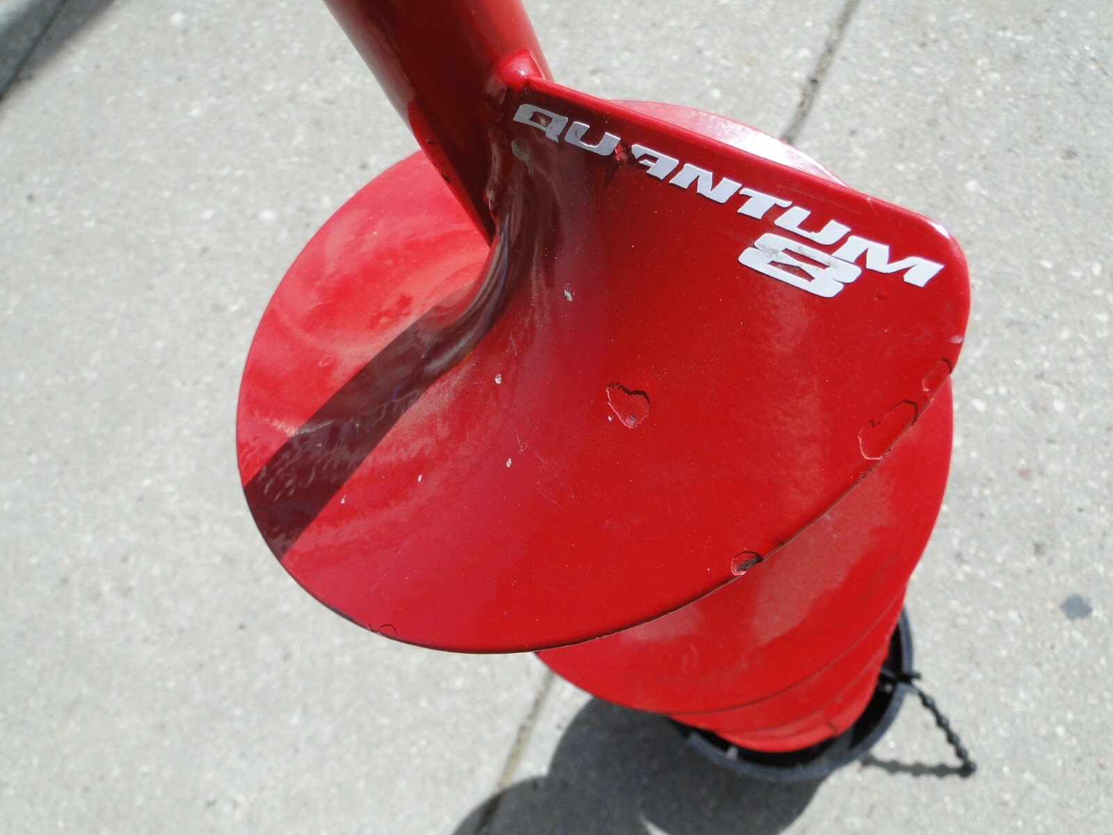 Eskimo M43Q8 Viper Ice Fishing Auger Red 8 inch Blade RUNS GOOD 783847260591 eBay