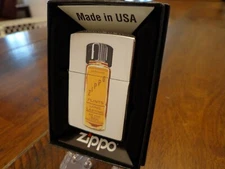 ZIPPO GLASS FLINT BOTTLE WWII 25 FLINTS FOR 50 CENTS ZIPPO LIGHTER MINT IN BOX