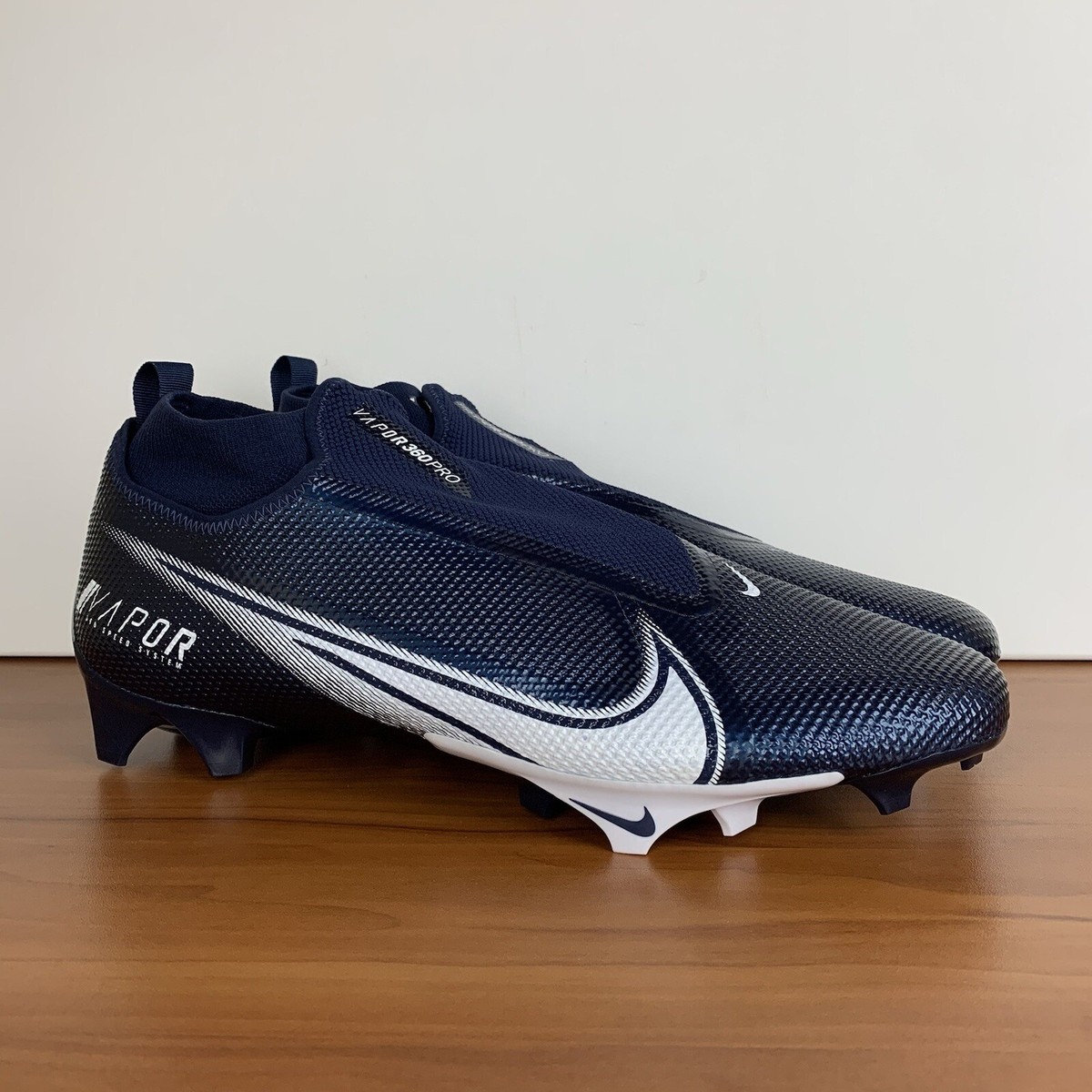 Nike Vapor Edge Pro 360 Football Cleats Navy Blue CV6345-401 Men's