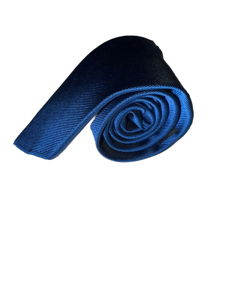 Corbata Beverly Hills Polo Club azul real 100 % seda aproximadamente 60" x 3" Foto 2 de 4