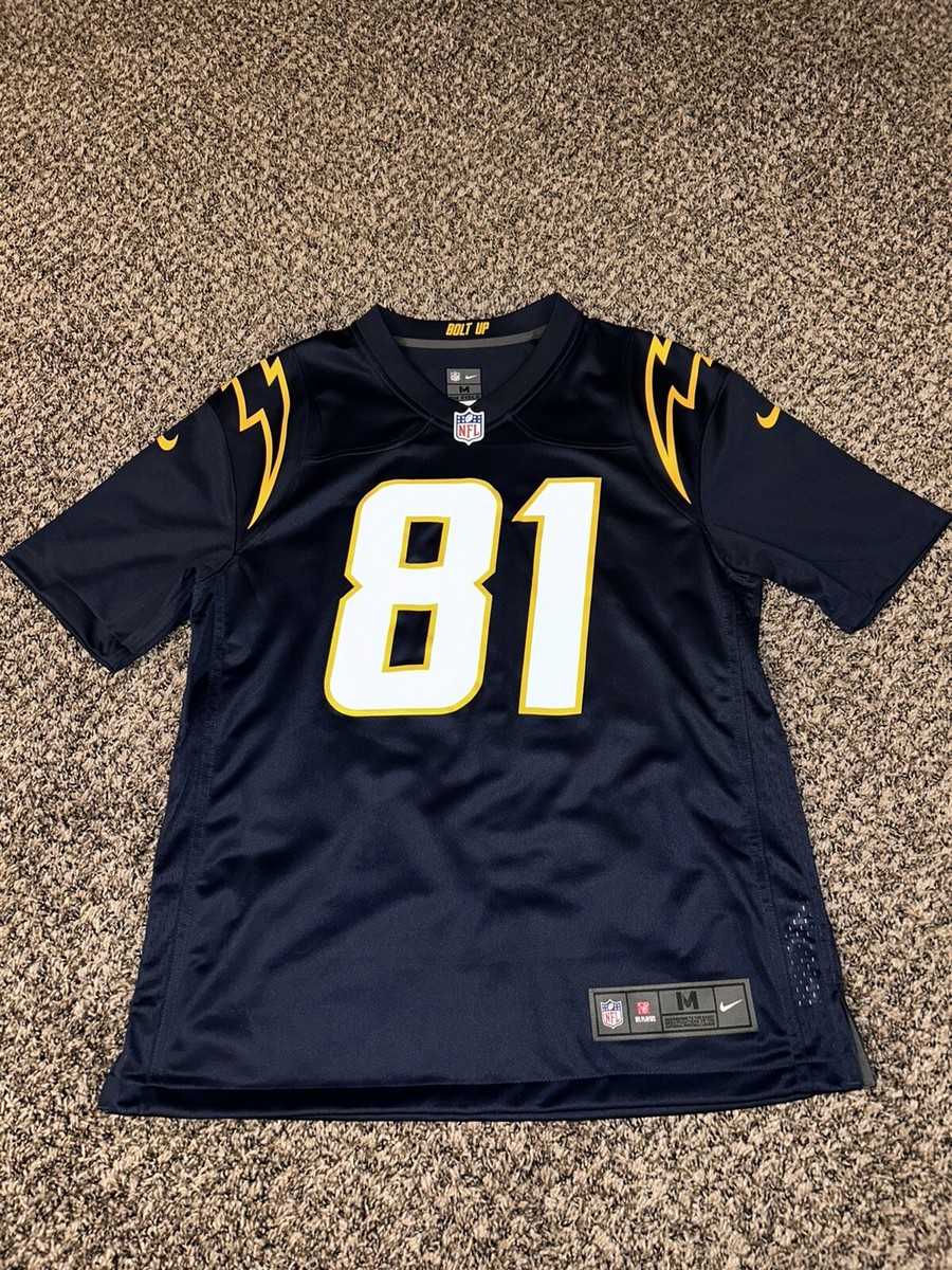 Los Angeles Chargers Mike Williams #81 Nike Navy Blue Official NFL