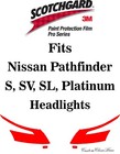 3M Scotchgard Paint Protection Film Pro Series Fits 2022 2023 Nissan Pathfinder