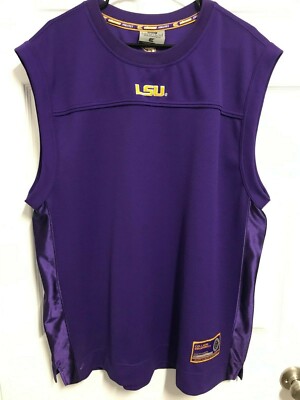 LSU TIGERS Men's Purple Sewn NCAA Basketball Jersey XXL Colosseum Athletics | eBay