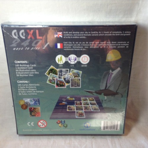 Alban Viard Board Game Card City XL SW Ludi Creations Brand New Sealed - 第 2/4 張圖片