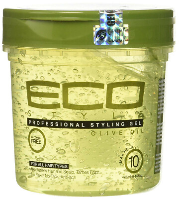 ECO Style Professional Styling Gel Olivenöl Max Hold Alkoholfrei 473ml 