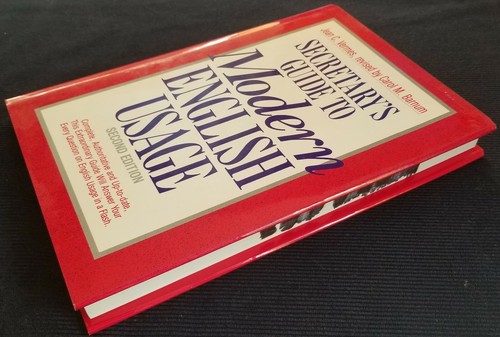 Secretary's Guide to Modern English Usage Jean C. Vermes Carol Barnum Book - Picture 2 of 7