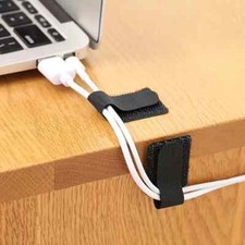 Reusable Cable Ties Fastening Wire Organizer Cord Rope Holder Self Adhesive