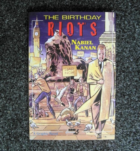 THE BIRTHDAY RIOTS - NBM Publishing 2001 - Nabiel Kanan Exit - LIKE NEW