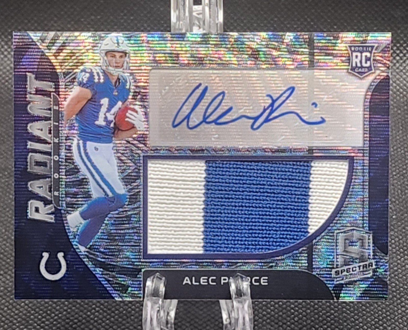 2022 Spectra Alec Pierce RPA Radiant Rookie Patch Auto FOTL Wave 15/25 #RAD-API