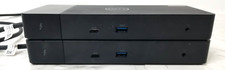 Lot of 2 Dell WD19TB Thunderbolt Laptop Docking Station USB Type-C