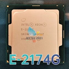 Intel Xeon E-2174G SR3WN 3.8GHz 4Cores 8Threads 8MB 71W LGA1151 CPU Processor